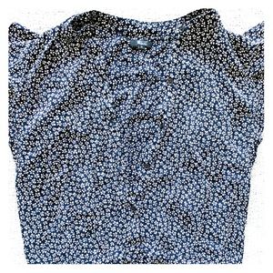 Rails floral button up romper with tie waist